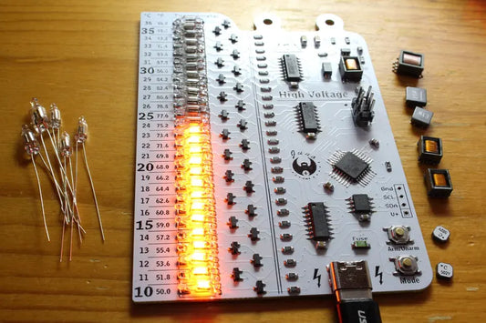 Juno Neon Thermometer DIY Soldering Project Kit